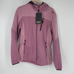 CMP Woman Jacket Fix Hood pink  Softshell